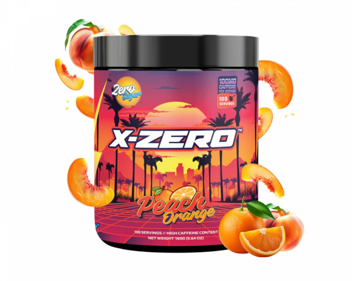 X-Gamer X-Zero Peach Orange - 100 Portionen