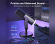 AMPLIGAME AM8 RGB USB/XLR Mikrofon - Dynamisches Mikrofon - Schwarz
