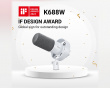 AmpliTank K688 USB/XLR Dynamisches Mikrofon - Weiß