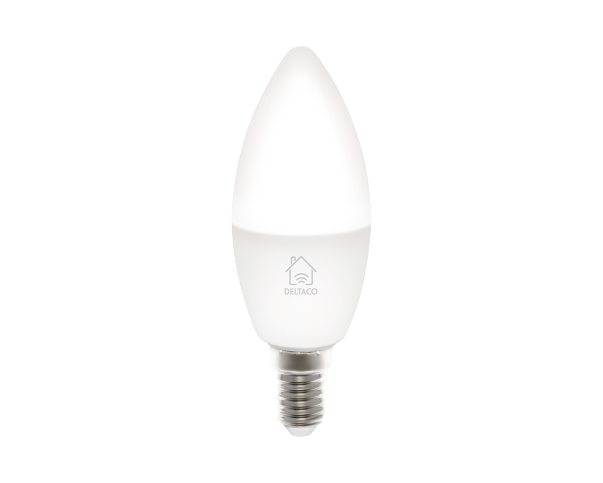 Deltaco Smart Home LED-lampe E14 WiFI 5W SH-LE14W