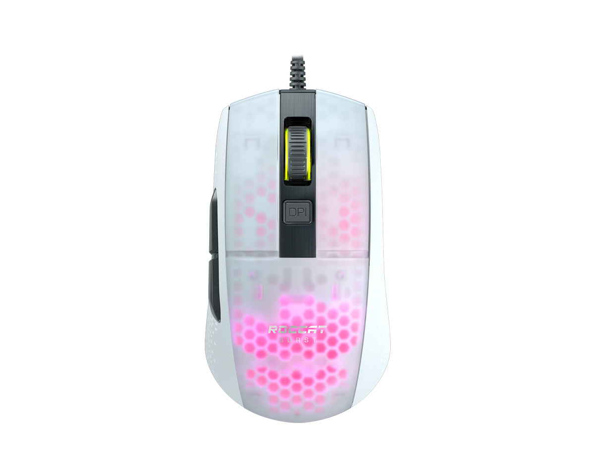 Roccat Burst Pro Gaming Maus Weiß ROC-11-746