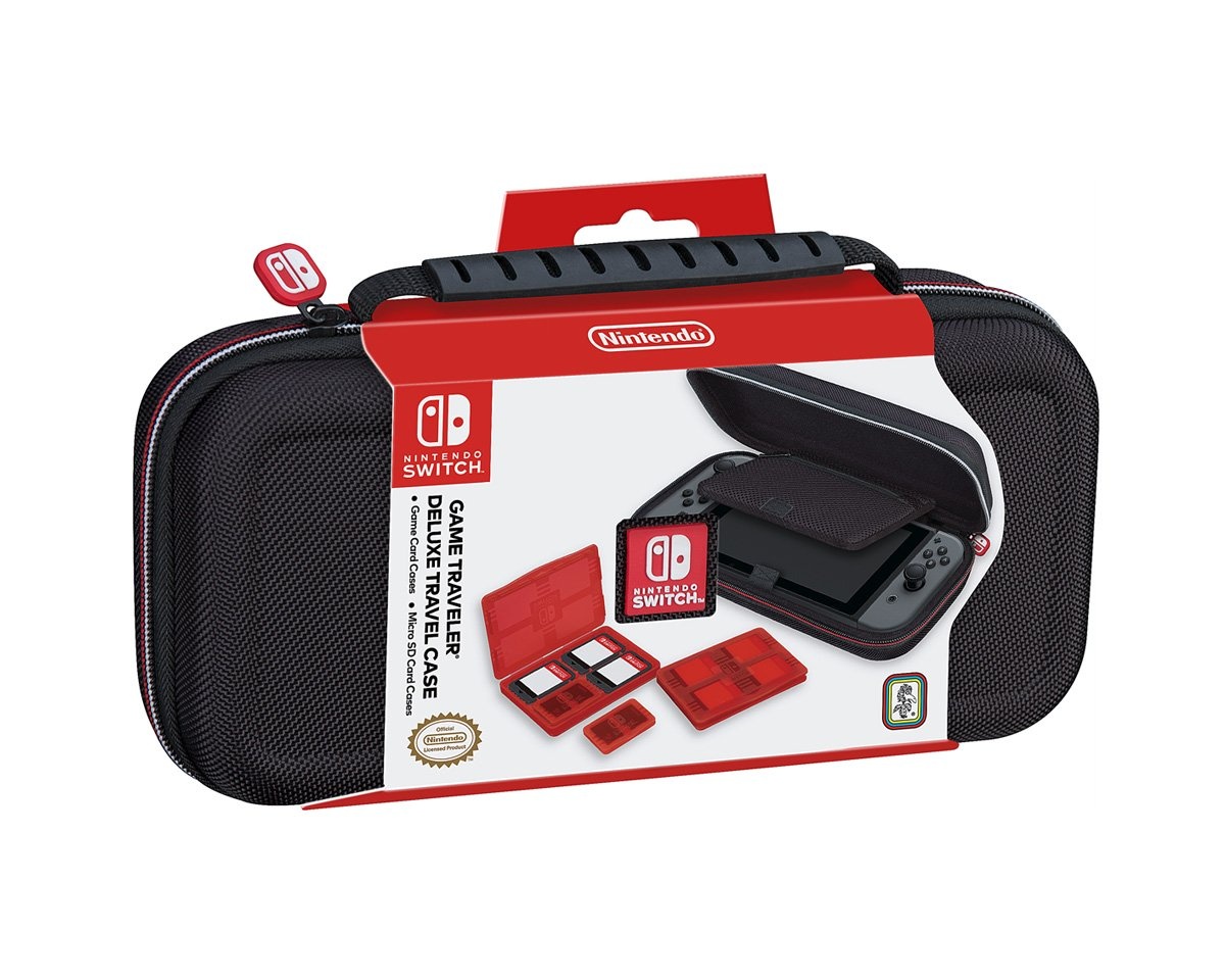 Nintendo Game Traveler Deluxe Travel Case Schwarz 212100