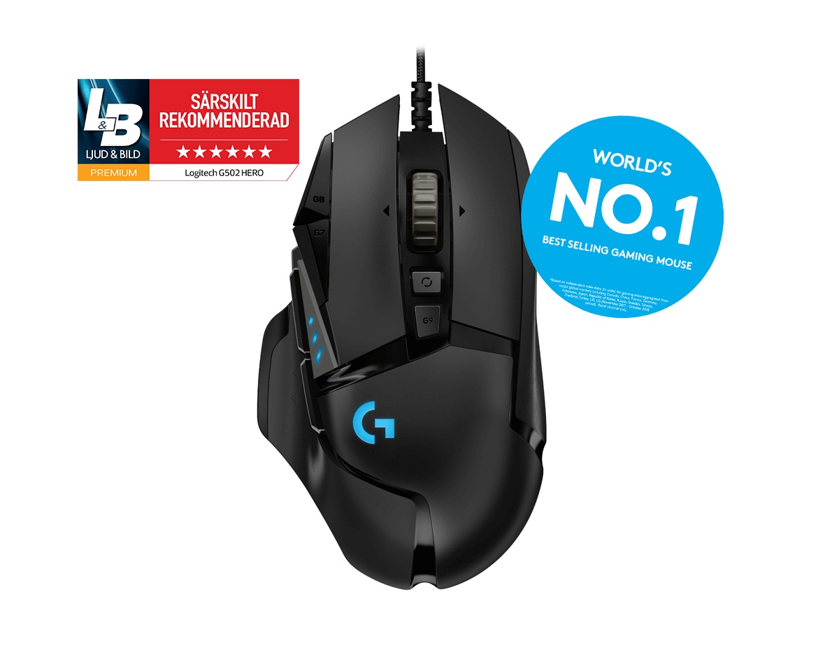 Logitech G502 Hero Gaming Maus 910-005471