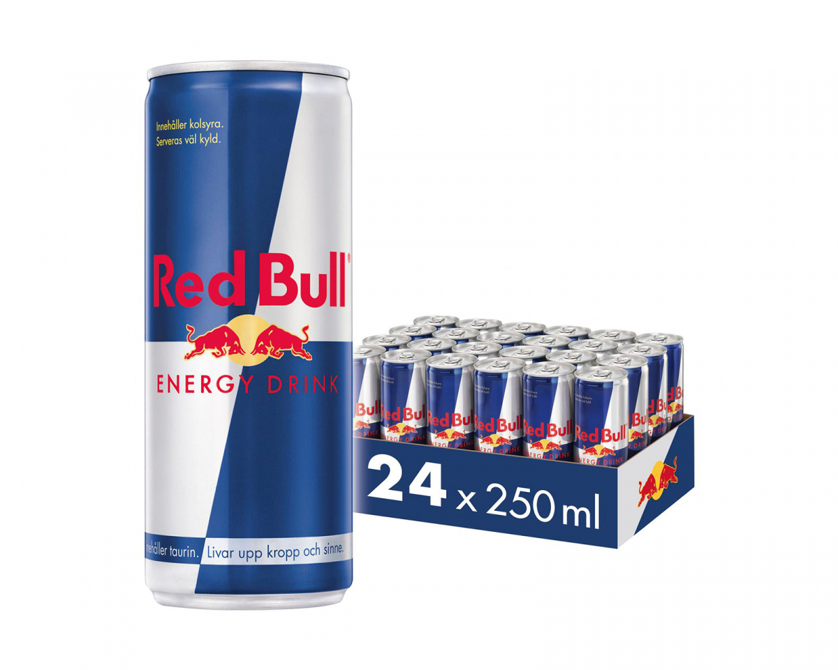 Red Bull 24x Energy Drink, 250 ml, Original 2643-36178