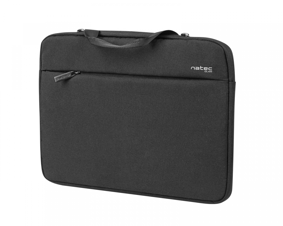 Natec "Laptop Sleeve Clam 14.1"" - Schwarz Notebooktasche" NET-1661