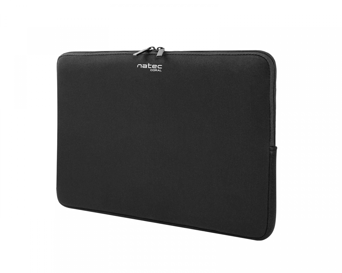 Natec Laptop Sleeve Coral 13.3" - Schwarz Notebooktasche NET-1700