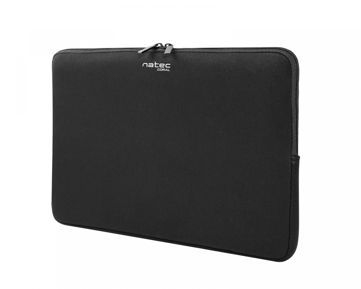 Natec "Laptop Sleeve Coral 15.6"" - Schwarz Notebooktasche" NET-1702