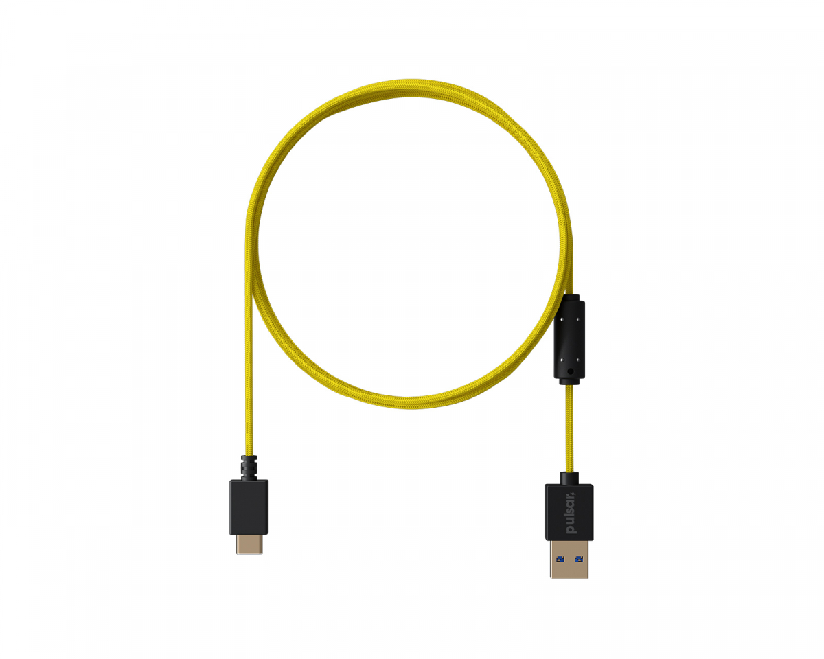 Pulsar USB-C Paracord Kabel - Gelb PXWCY