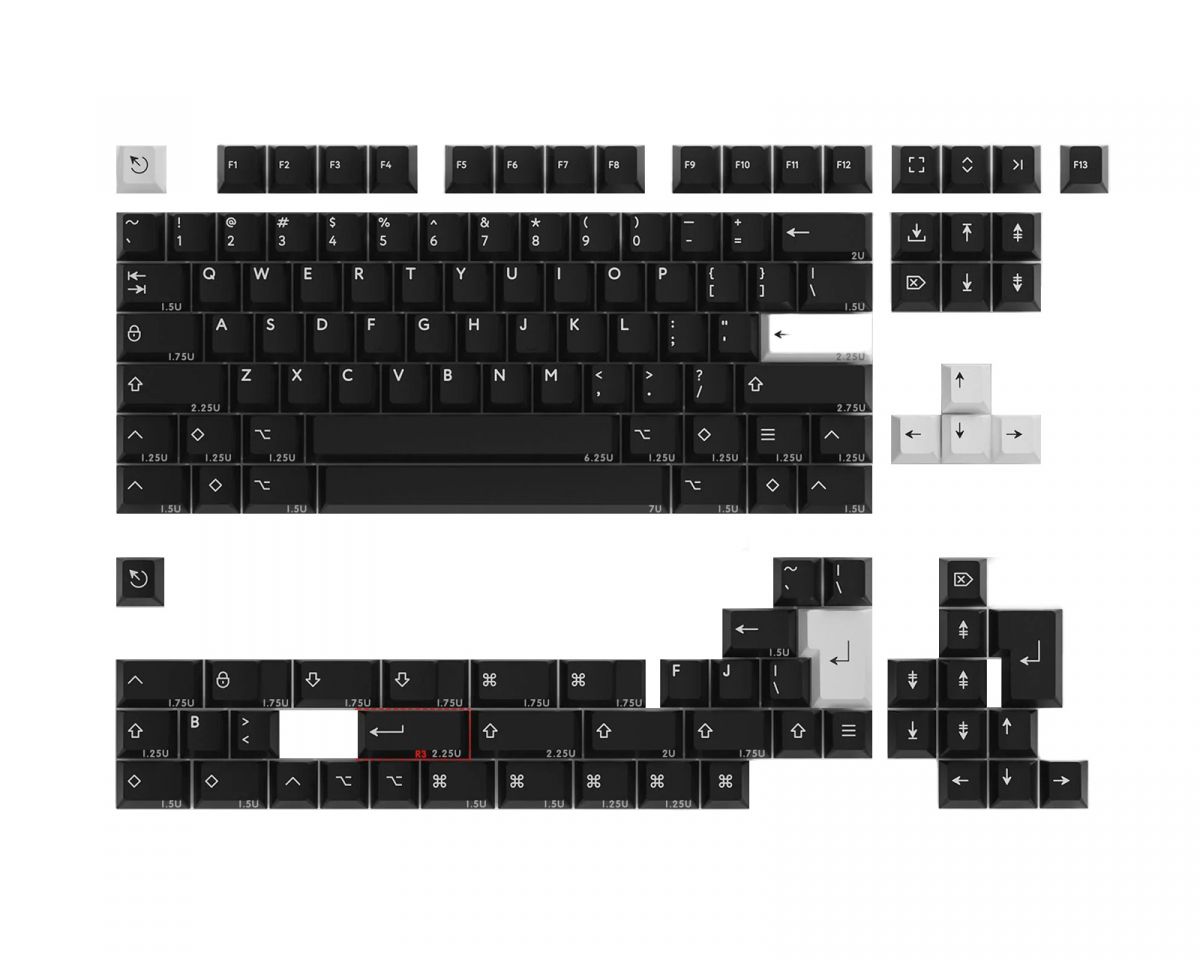 KBDfans PBTfans WoB Base Icon Set PT04-2