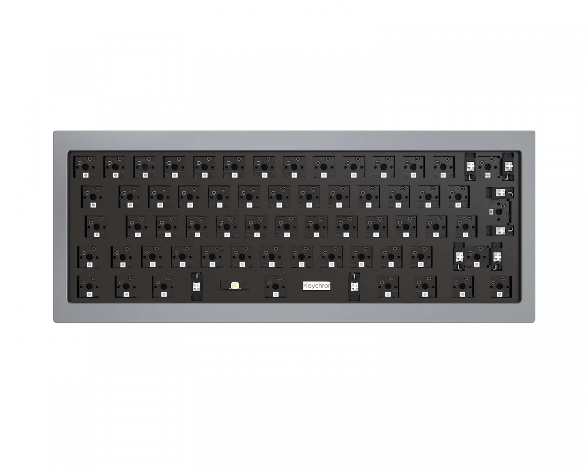 Keychron Q4 QMK 60% ISO Barebone RGB Hot-Swap - Grau