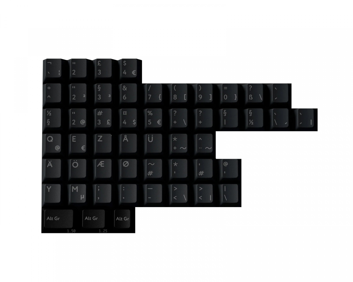 KBDfans PBTfans Retro Dark Lights - International Kit - MaxGaming.gg
