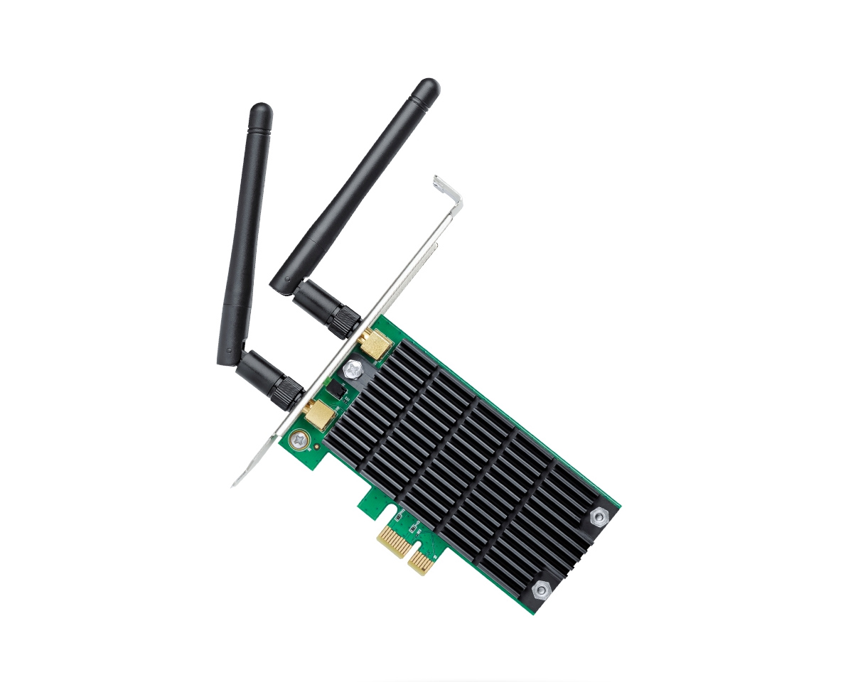 TP-Link Archer T4E PCIe Netzwerkkarte, AC1200, 867+300 Mpbs, Dual-Band