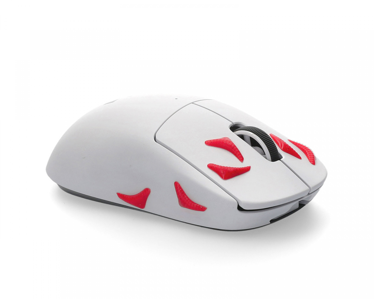 SoSpacer Grips V3 - Spacer Mouse Grips - Rot (6pcs) Sospacer-v3-red