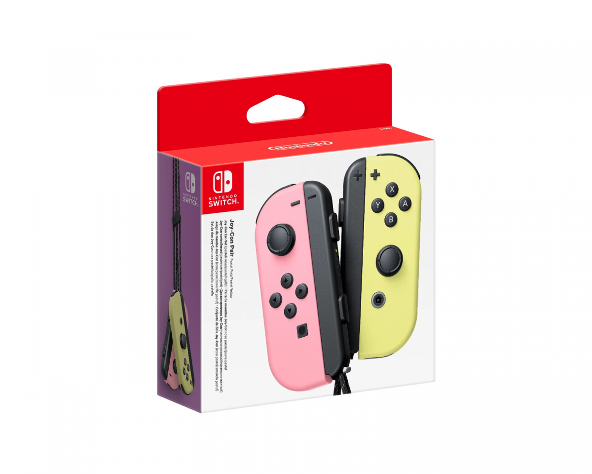Nintendo Joy-Con Pair - Pastel Pink/Pastel Yellow 10011583