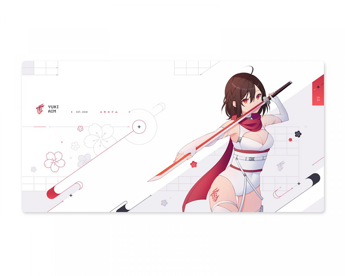 Yuki Aim Yuki Pad 2023 - Katana - Weiß - XL - MaxGaming.gg