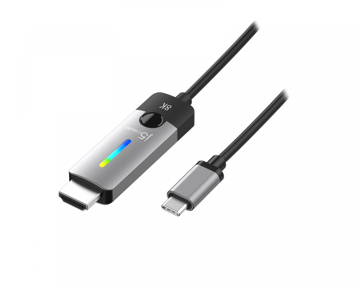 j5create USB-C auf HDMI-Kabel 2.1 8K - 1.8 m JCC157-N