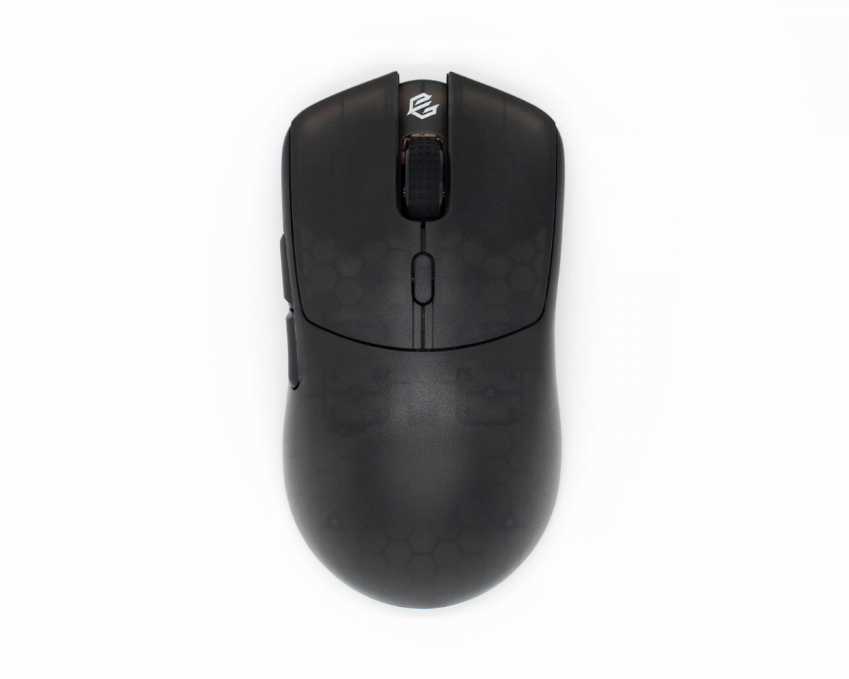 G-Wolves HTS Plus 4K Wireless Gaming-Maus - Transparent Schwarz 