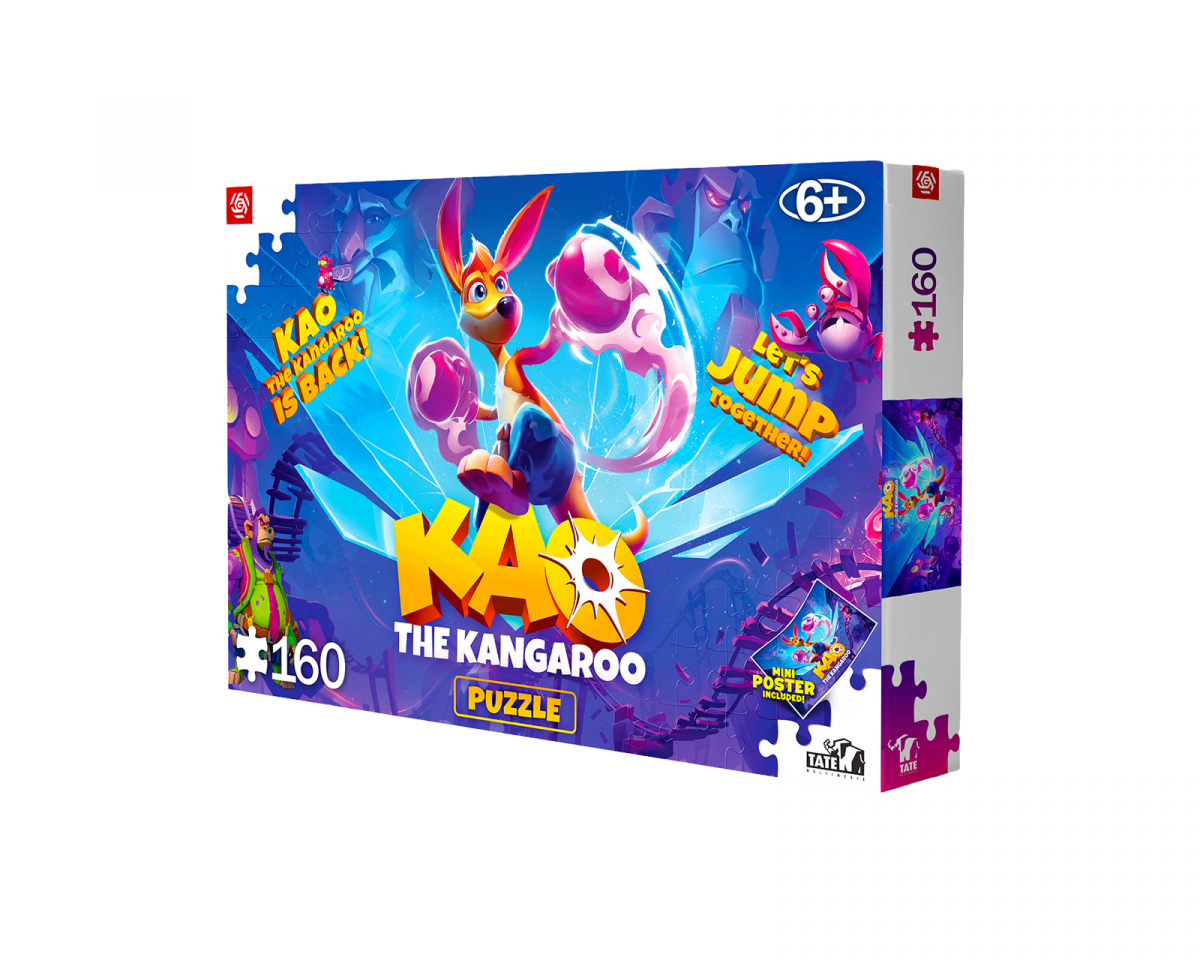 Good Loot Kids Puzzle - Kao The Kangaroo: Kao is Back Kinderpuzzle 160 Teile 5908305238461