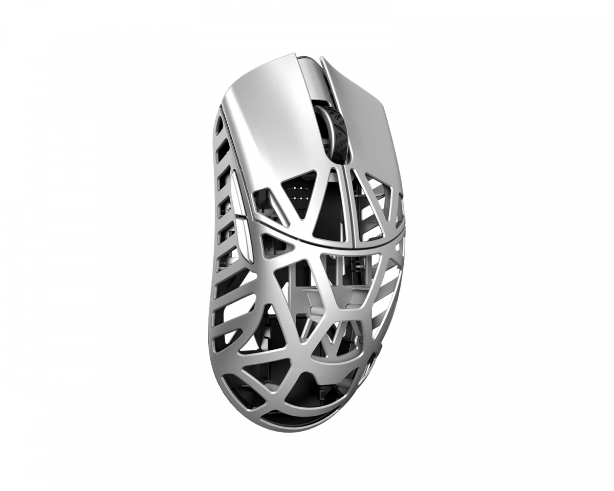WLMouse BEAST X Max Kabellose Gaming-Maus - Metallic Silver 