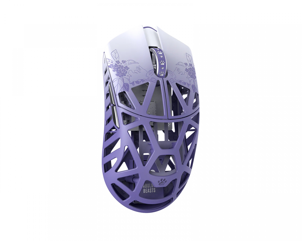 WLMouse Fabulous Beasts x BEAST X Kabellose Gaming-Maus - Weiß 
