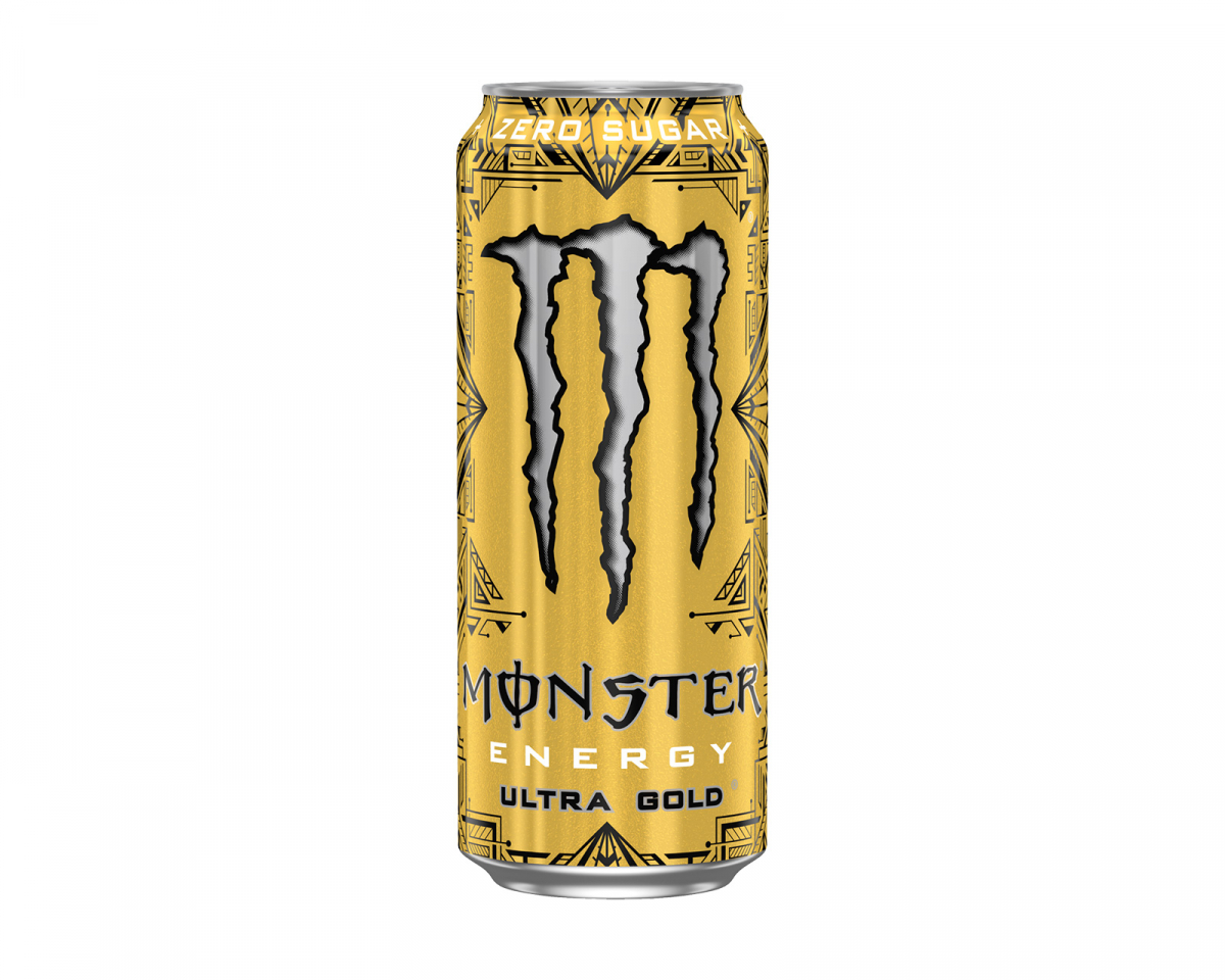 Monster Energy Ultra Gold Zero Sugar 500ml 5060896624426