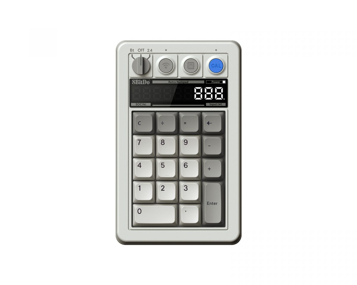 8Bitdo Retro 18 Mechanical Numpad - Kabellose Nummernblock - M Edition