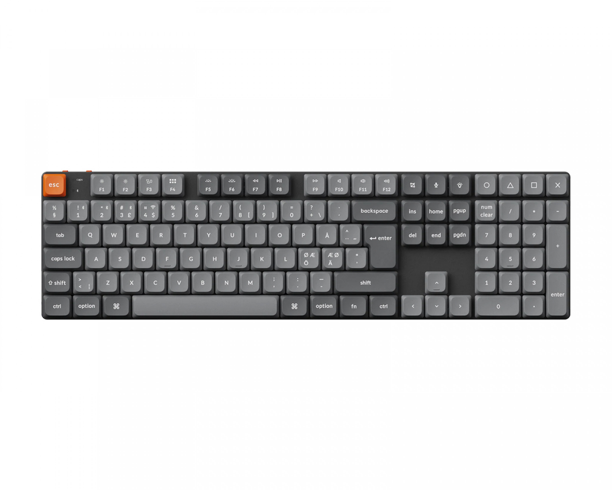 Keychron K5 Max Low Profile Hotswap Kabellos Tastatur [Gateron Brown] - ISO-DE