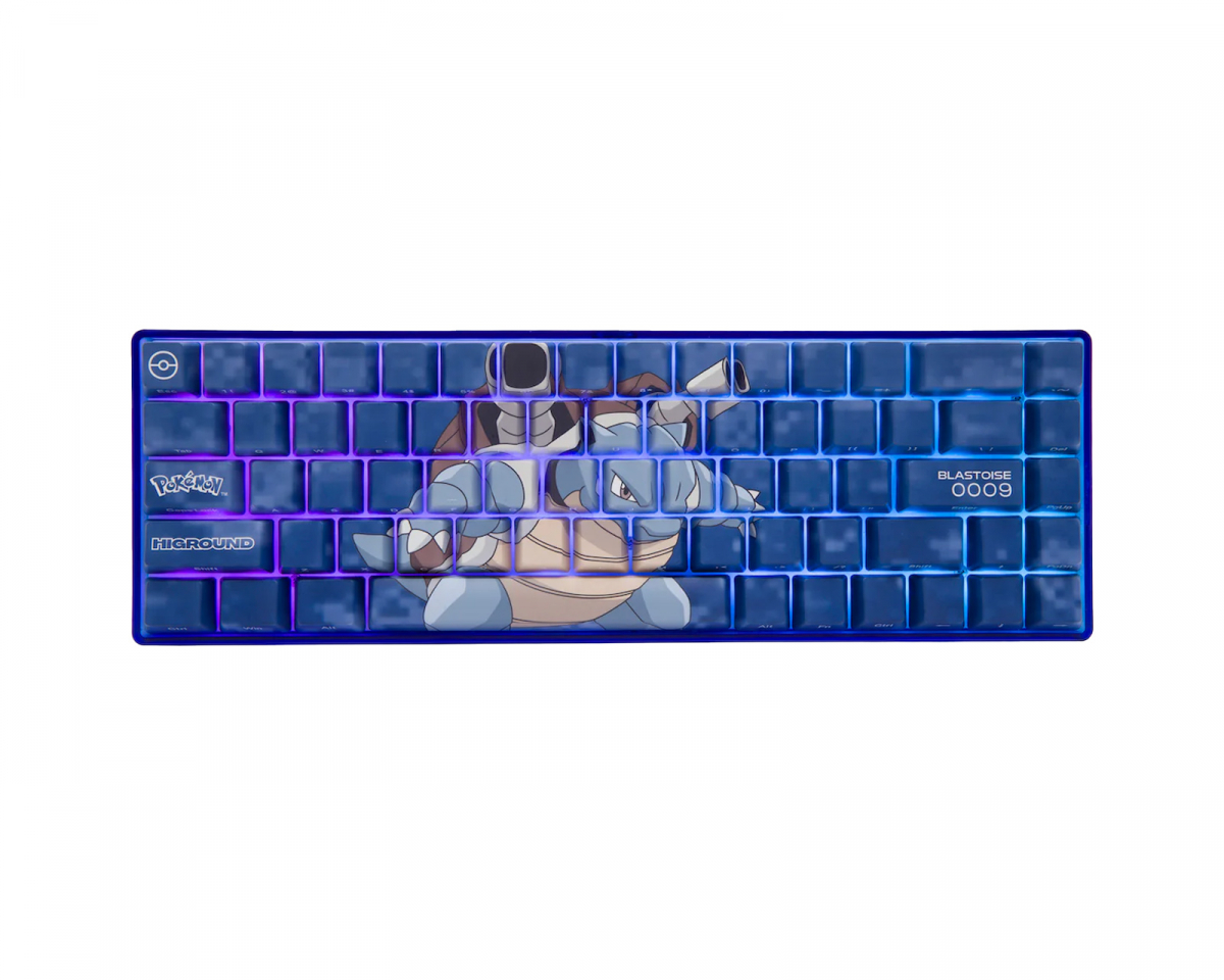 Higround Pokémon Performance 65 Hotswap-Gaming-Tastatur - ANSI - Blastoise [Hal