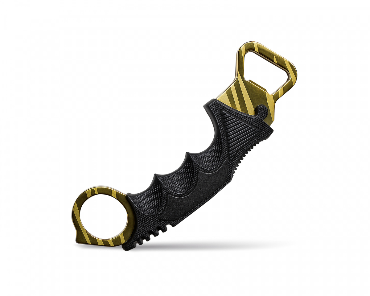 X-Gamer X-Zero Karambit Bottle Opener - Tiger Tooth BO2-TT