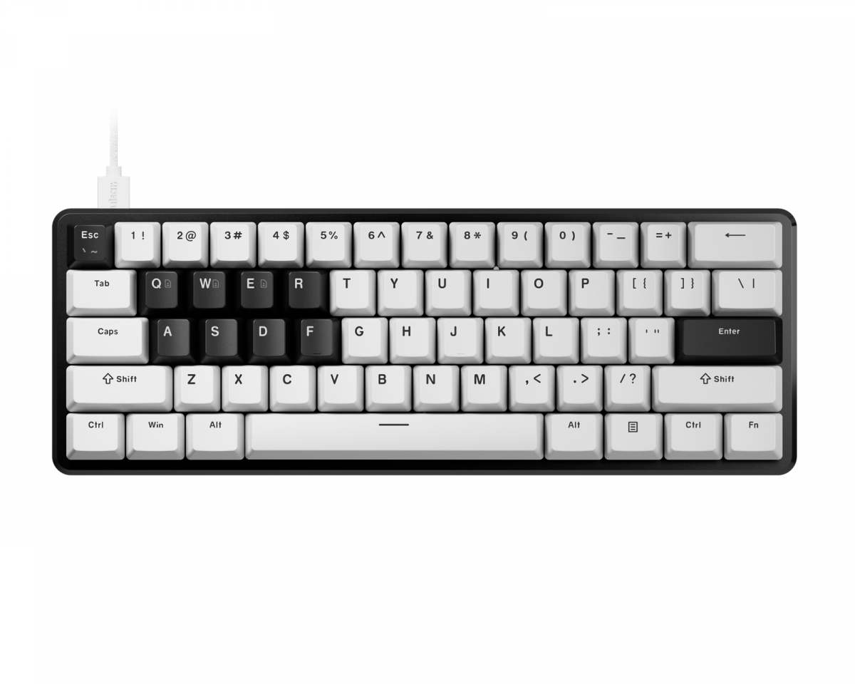 Pulsar PCMK 3 HE 60 Magnetic Tastatur ANSI - Weiß
