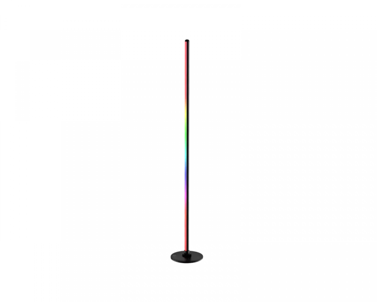 Deltaco Smart Home Smart Home Stehlampe - Fernbedienung / App-Steuerung - Schwarz