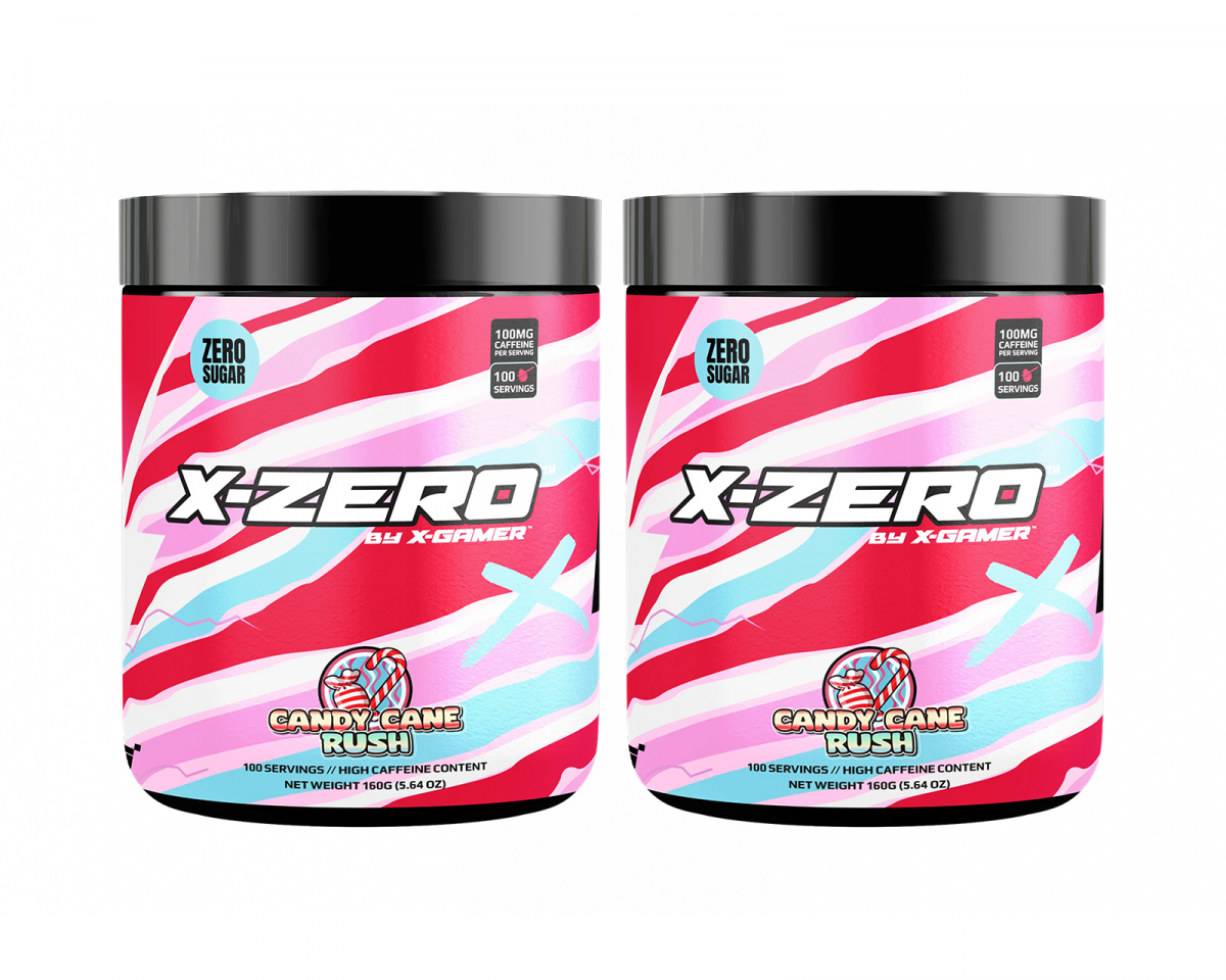 X-Gamer X-Zero Candy Cane Rush - 2 x 100 Portionen 2X-X-ZERO-CC