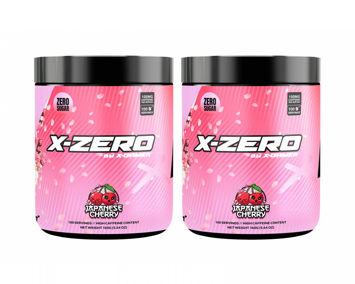 X-Gamer X-Zero Japanese Cherry - 2 x 100 Portionen 2X-X-ZERO-JC
