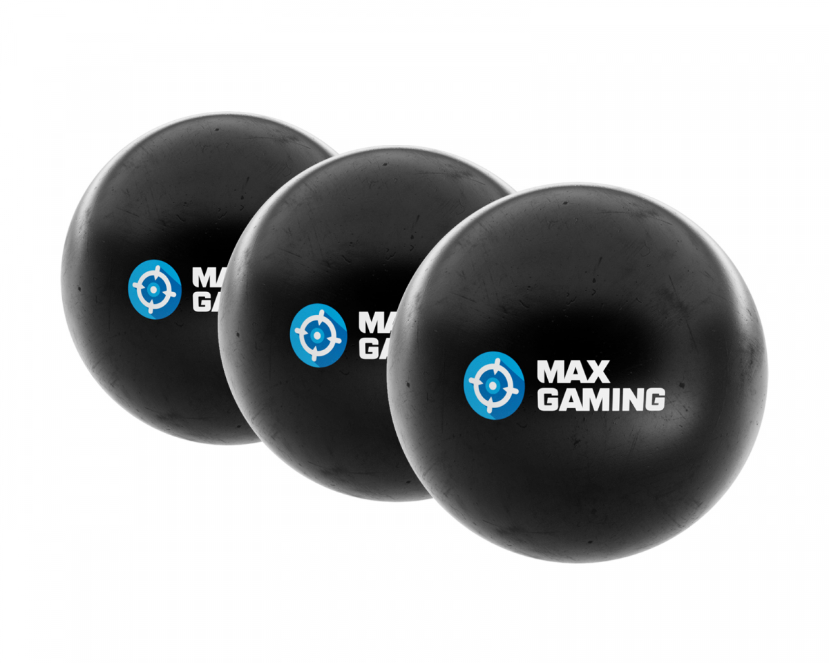 MaxGaming Stressball – Ball zum Stressabbau bei Angstzuständen (3-stück) MG-SB-3x