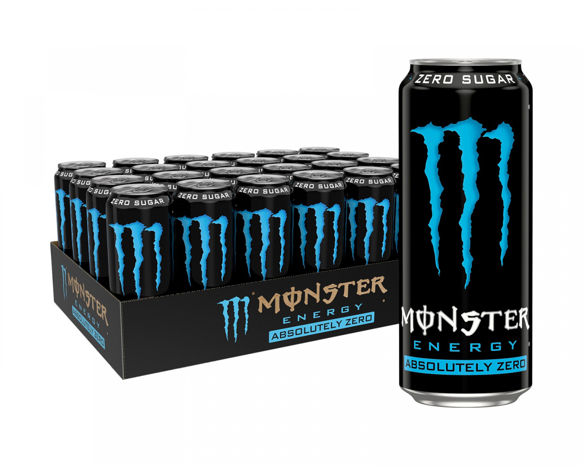 Monster Energy Absolutely Zero Sugar 24 x 500ml 5060335630988