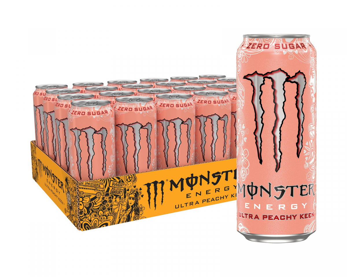 Monster Energy Ultra Peachy Keen Zero 24 x 500ml 5060947546790