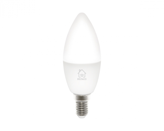 Deltaco Smart Home LED-lampe E14 WiFI 5W