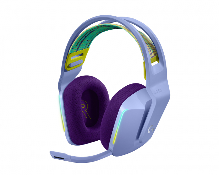 Logitech G733 Lightspeed Wireless Headset - Lila