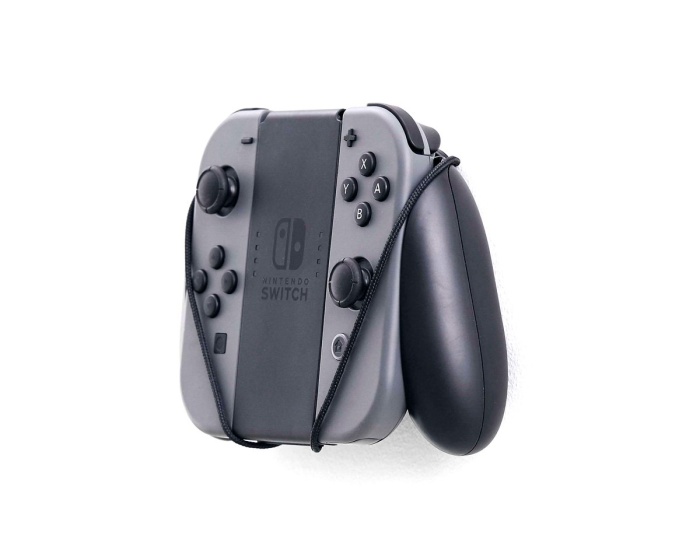 Floating Grip Nintendo Switch Joy-Con Wandhalterung (Schwarz/Grau)