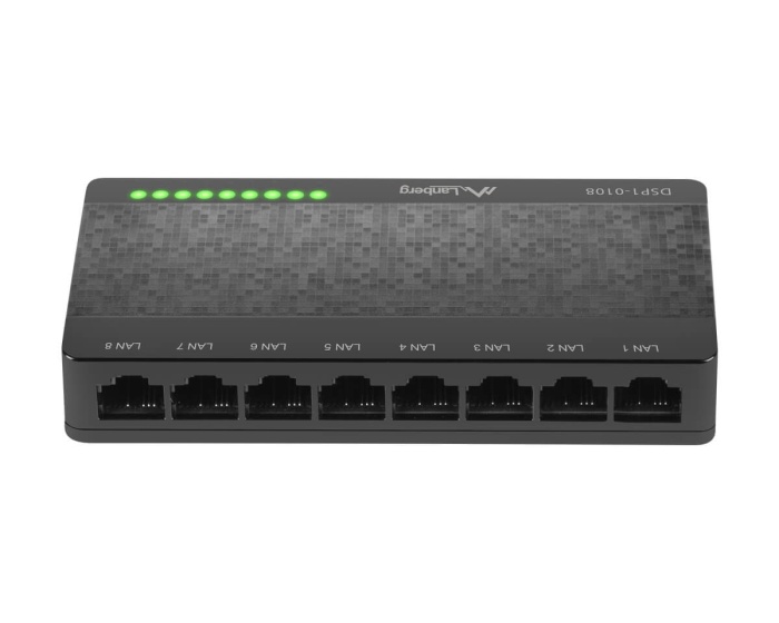 Lanberg DSP1-1008  8-port Gigabit Stack Switch 100/1000mbps