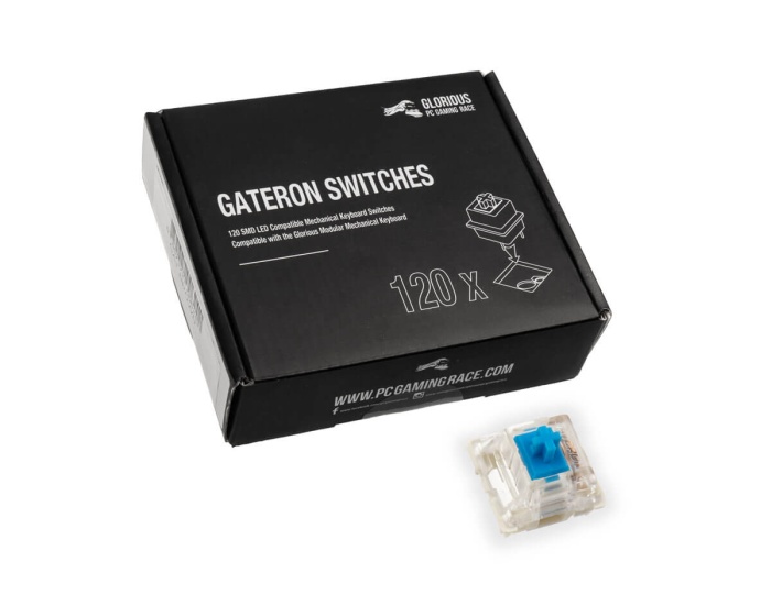 Glorious GMMK Gateron Blue Mechanische Gaming-Tastatur