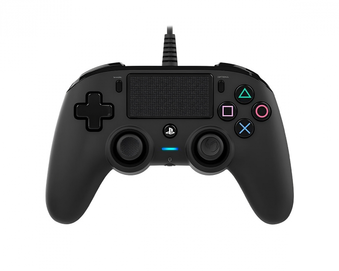 Nacon Kabelgebunden Compact Controller Schwarz (PS4/PC)