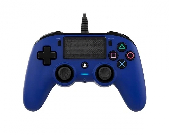 Nacon Kabelgebunden Compact Controller Blau (PS4/PC)
