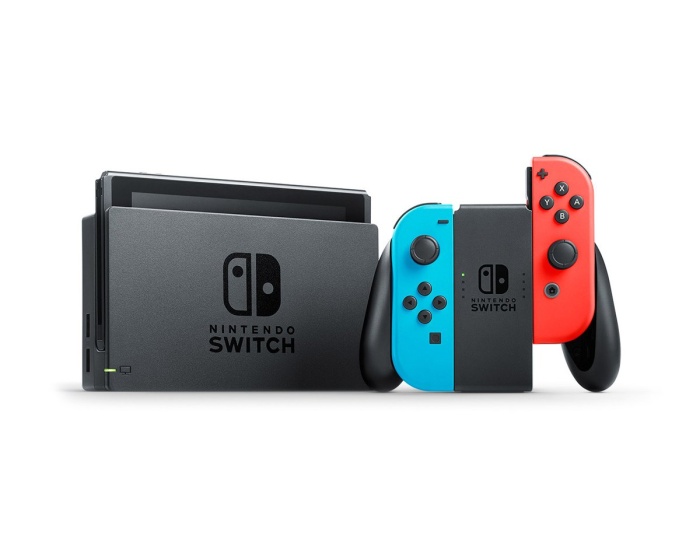 Nintendo Switch Spielkonsole - Neon Rot&Blau