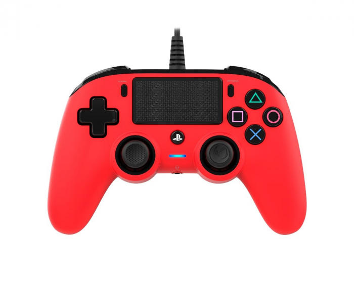 Nacon Wired Compact Controller Rot (PS4/PC)