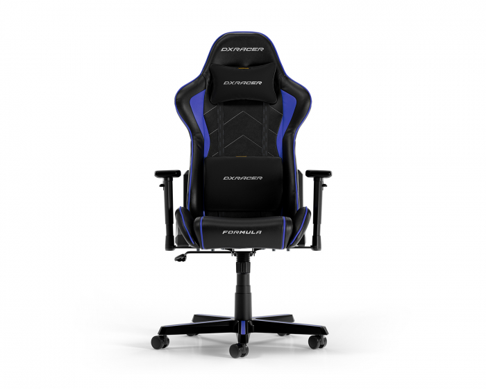 DXRacer FORMULA L Schwarz & Indigo PVC Leder