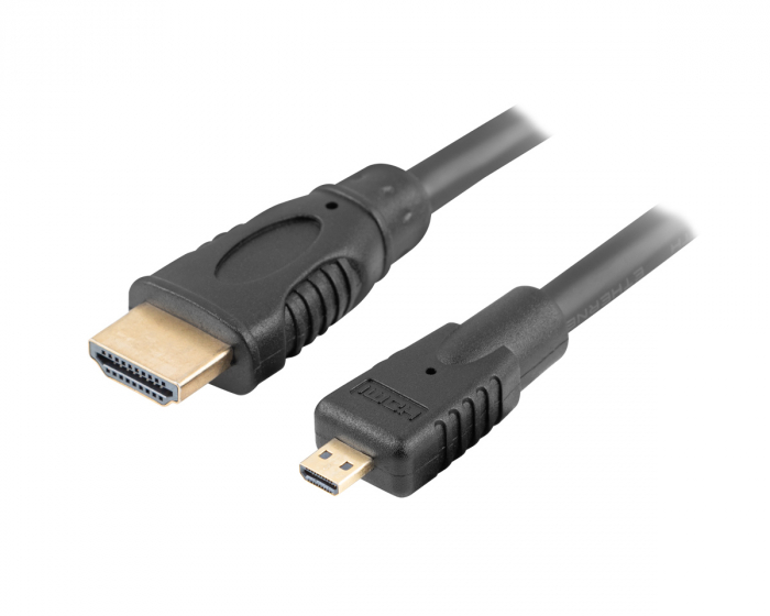 Lanberg HDMI > Micro HDMI v1.4, 4K, 3D - 1 Meter