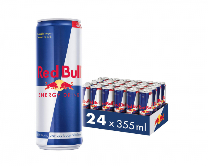 Red Bull 24x Energy Drink, 355 ml, Original
