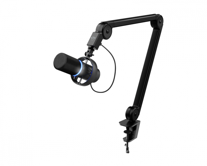 Trust GXT 255+ Onyx Professionelles Mikrofon mit Arm