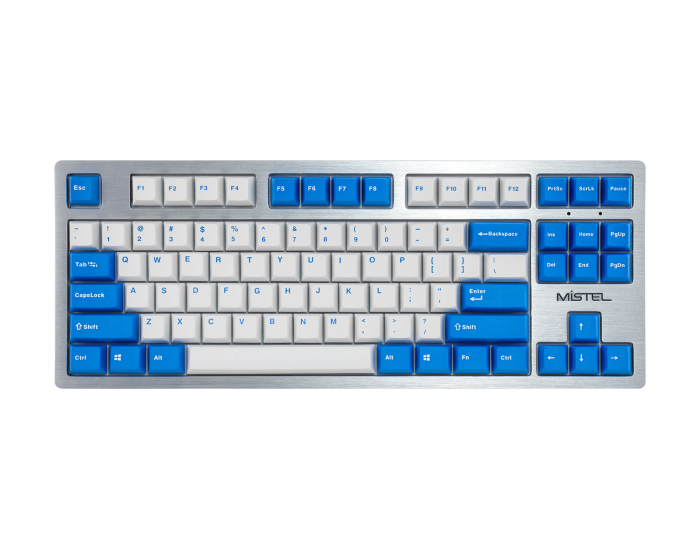 Mistel 119 key PBT Dye Sublimated OEM Keycaps - Smurf - ANSI